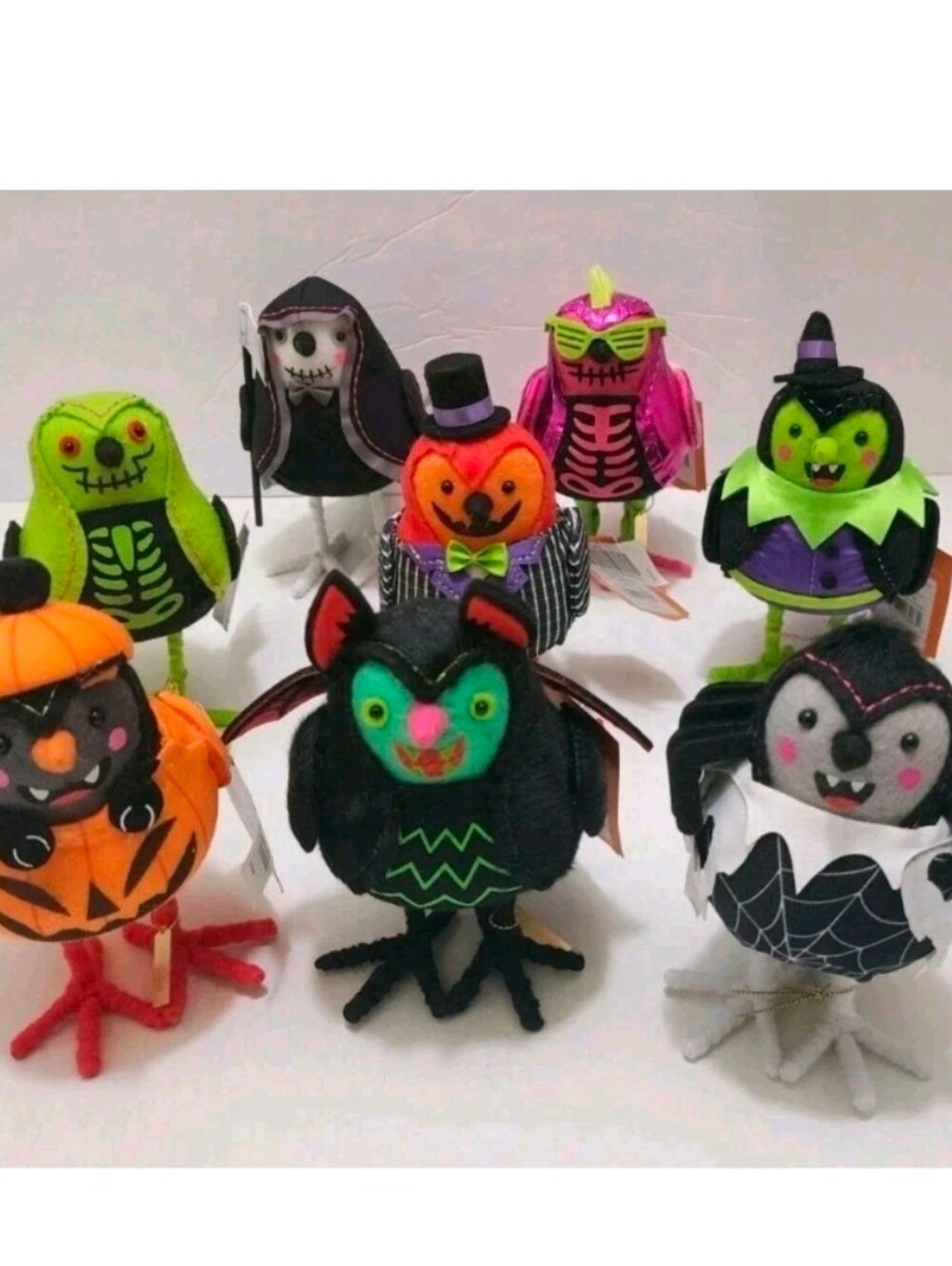 Hyde And Eek Lot - Halloween  Ghoulish Birds Featherly Friends